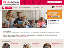 Tablet Screenshot of kinderbijbels.nl